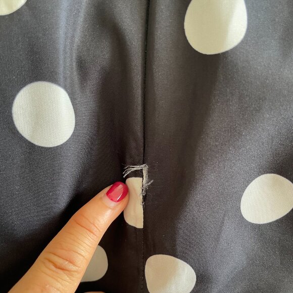 Zara Polka Dot Mini Jumpsuit (sz M) - Picture 8 of 8